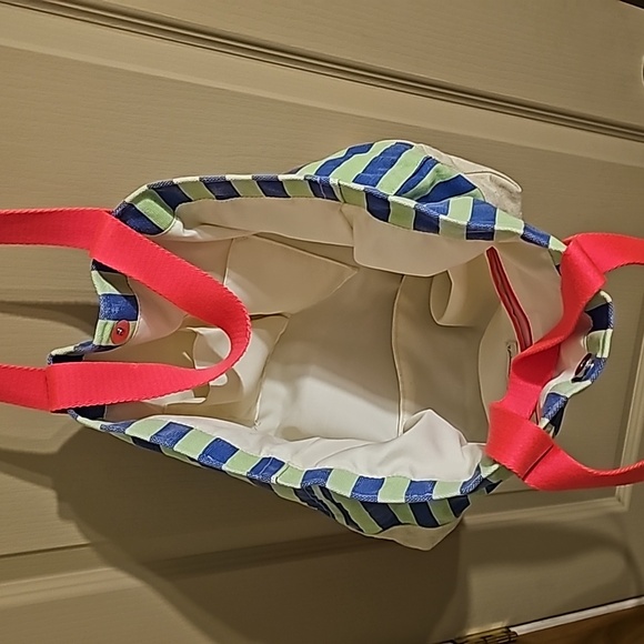 Universal Thread neon pink, green and blue thick fabric tote bag 🎒 - Picture 3 of 8